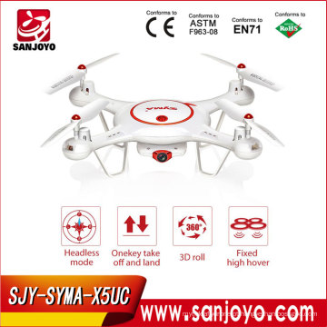 O mais novo! Syma X5UC de 4 eixos ao ar livre Quadcopter RC Drone RC helicóptero com câmera WIFI Syma RC helicóptero